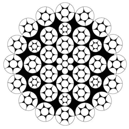 Крановый канат 27x1.7x1.2 мм ЛК-РО ГОСТ 7668-80